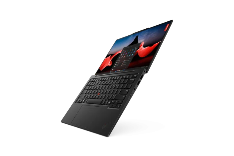 Lenovo ThinkPad X1 Carbon Gen 12 ultrabook laptop official studio photo